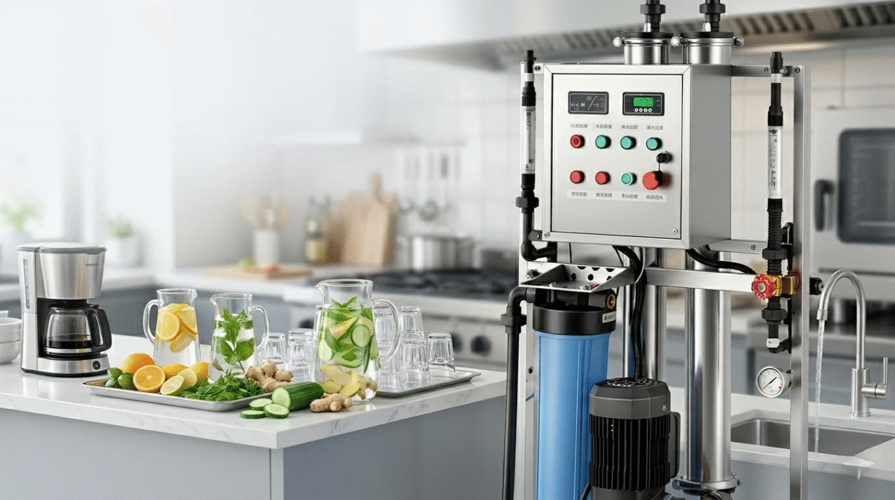 commercial-grade water filtration